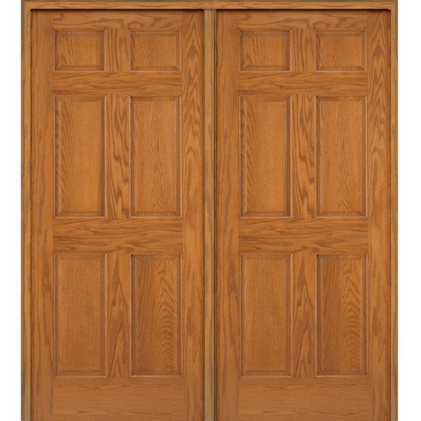 Verona Home Design Paneled Manufactured Wood Unfinished 6-Panel